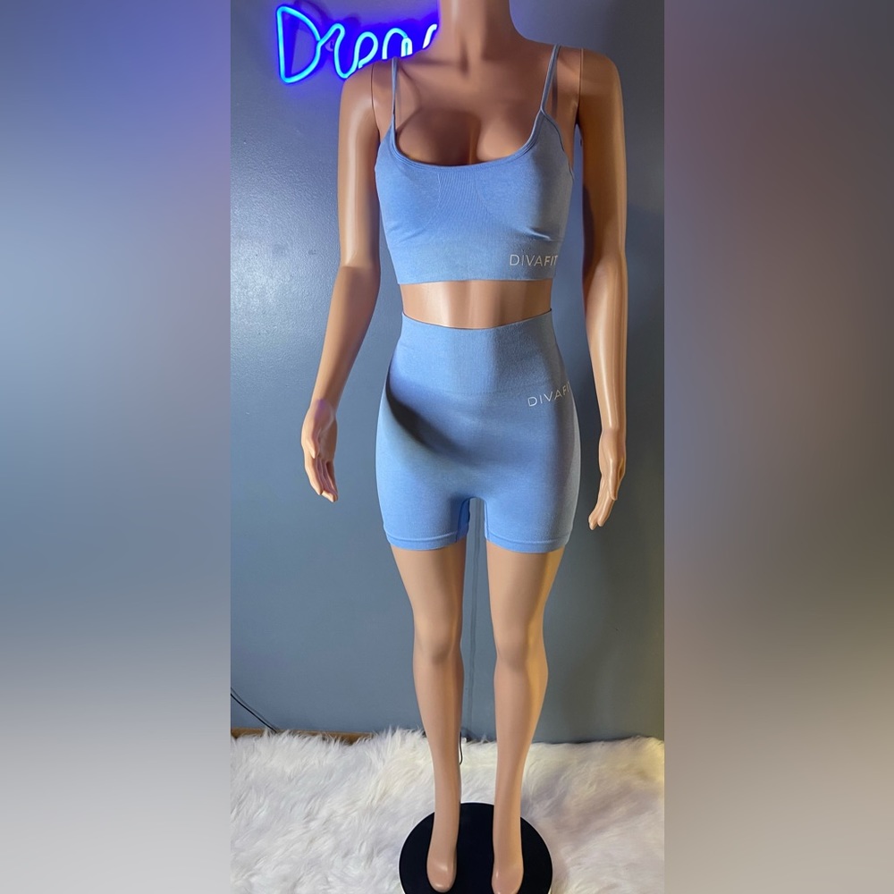 Women’s two piece lounge crop top set